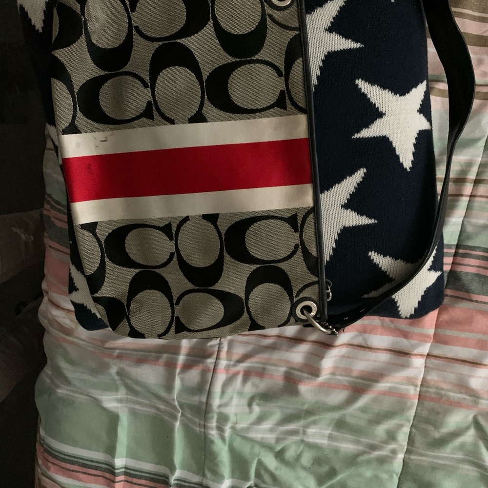 Coach Handbag use but still in fair condition.